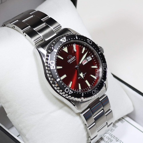 Orient kamasu maroon dial - kamasu,