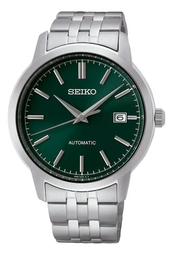 Seiko men automatic green - men's,