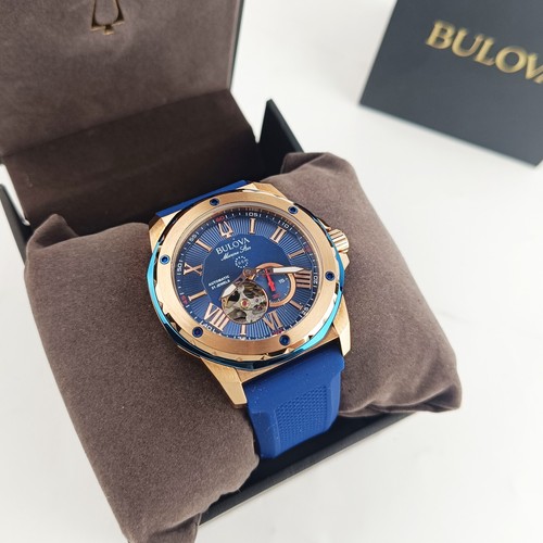 Bulova marine star men blue - bulova,